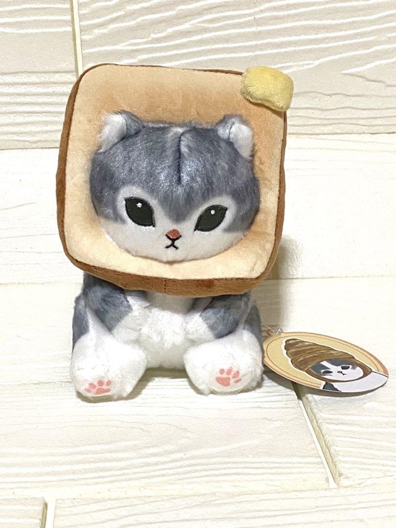 Amazon.co.jp: Moff Sand Bread Nyan Butter Toast Plush